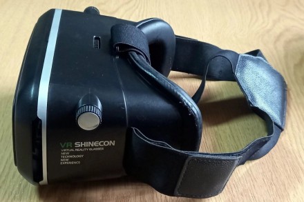 3D очки VR SHINECON с пультом, черные.Б/у, полностью рабочие. Продаются в таком . . фото 4