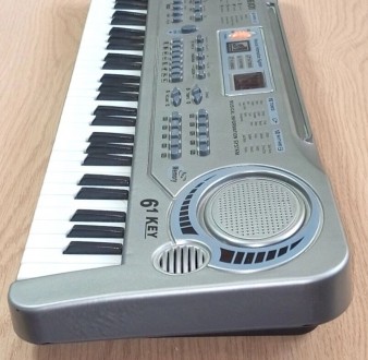 Музыкальный синтезатор с микрофоном 61 key MQ-6101.https://www.youtube.com/watch. . фото 8