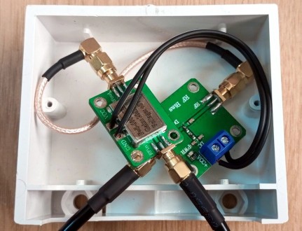 Комплект для выноса антенны спектроанализатора на мачту с питанием LNA по кабелю. . фото 6