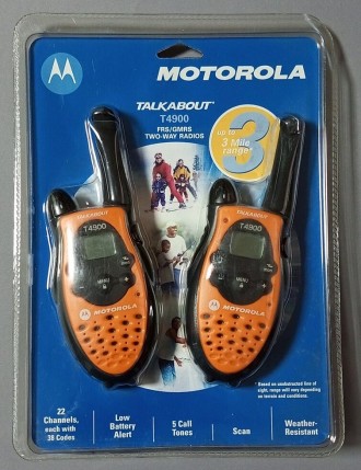 Радиостанции Motorola T4900, комплект.Характеристики:Количество каналов: 22Колич. . фото 2