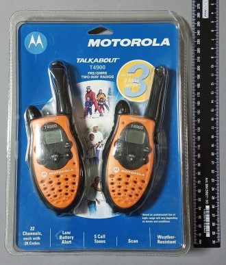 Радиостанции Motorola T4900, комплект.Характеристики:Количество каналов: 22Колич. . фото 4
