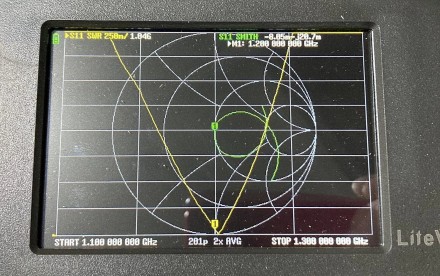 Антенна 1150-1250 МГц 6 дБ 50 Вт круговая DN111206K, SMA-male разъем, черно-белы. . фото 3