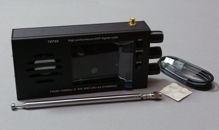 Радиоприемник TEF6686 RDS FM (65-108 МГц) и SW/MW/LW (144-27000 кГц), 3.2" ЖК-ди. . фото 3