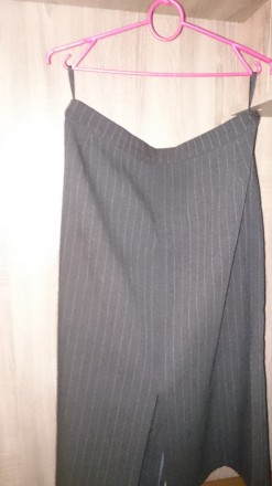 Юбка Van Gils женская прямая классическая. Размер 54 - 56, цвет тёмно - серый в . . фото 6