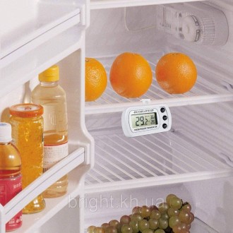 Термометр для холодильника DTH94 градусник для морозильника гачок з магнітом
Опи. . фото 3