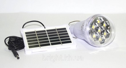 LED ліхтар із сонячною панеллю CL-028MAX забезпечує відмінне, м'яке свічення, пр. . фото 3