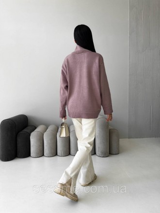 Яркий лаконичный свитер в стиле Massimo станет любимой вещью в повседневном гард. . фото 4