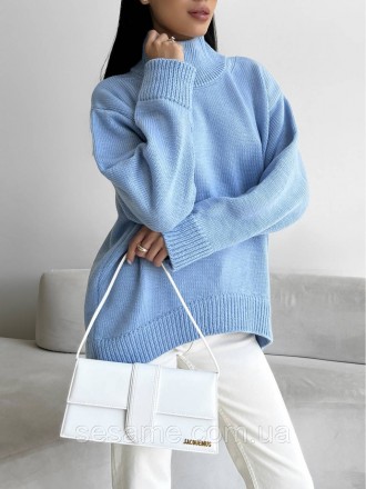 Яскравий лаконічний светр у стилі Massimo стане улюбленою річчю в повсякденному . . фото 2