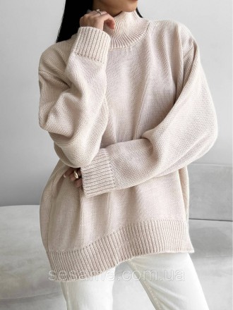 Яркий лаконичный свитер в стиле Massimo станет любимой вещью в повседневном гард. . фото 2