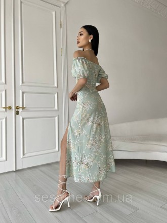 Це плаття — справжній витвір мистецтва, який потішить вас своїми елегантними лін. . фото 4