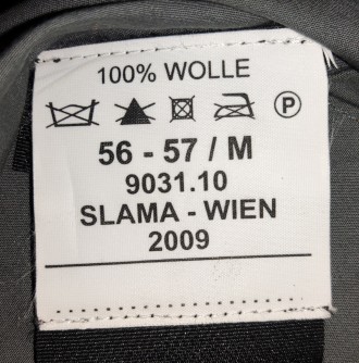 Военный берет с кокардой пограничных войск Швейцарии, 2009г, 100%-шерсть, размер. . фото 8