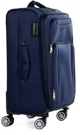 Тканевый чемодан среднего размера 75L Horoso темно-синий S110374S navy
Описание . . фото 3