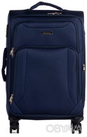Тканевый чемодан среднего размера 75L Horoso темно-синий S110374S navy
Описание . . фото 1
