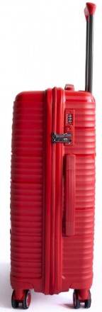 Пластиковый маленький чемодан из поликарбоната 36L Horoso красный S120248S red
О. . фото 3