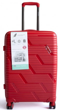 Пластиковый большой чемодан из поликарбоната 85L Horoso красный S120228S red
Опи. . фото 2