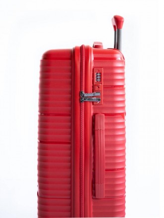 Пластиковый большой чемодан из поликарбоната 85L Horoso красный S120228S red
Опи. . фото 4