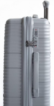 Пластиковый большой чемодан из поликарбоната 85L Horoso серый S120228S grey
Опис. . фото 4