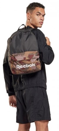 Спортивный рюкзак 24L Reebok Act Core серый с коричневым SHC1696 grey
Описание т. . фото 3