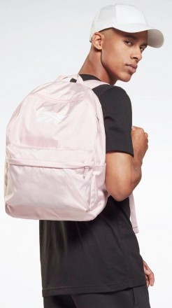 Легкий спортивный рюкзак 23L Reebok Myt Backpack розовый
Описание товара:
	Изгот. . фото 3