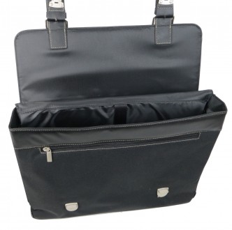 Мужской портфель с отделом для ноутбука 15,6 дюймов Monolith черный S2395 black
. . фото 9
