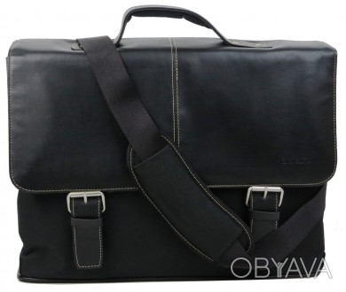 Мужской портфель с отделом для ноутбука 15,6 дюймов Monolith черный S2395 black
. . фото 1