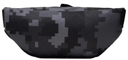 Поясная сумка, набедренная сумка, бананка Reebok Active Core черная с серым пикс. . фото 6