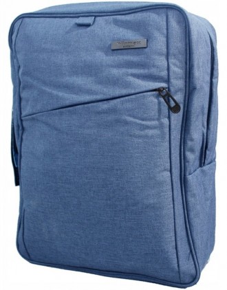 Комплект из рюкзака, чехла для ноутбука, косметички Winmax синий PB-001 blue
Опи. . фото 6