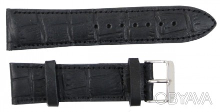 Кожаный ремешок для часов Mykhail Ikhtyar Ш22 мм черный S618-22S Black
Описание . . фото 1