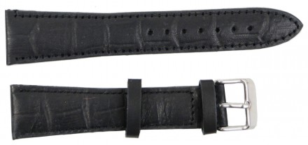 Кожаный ремешок для часов Mykhail Ikhtyar Ш22 мм черный S648-22S Black
Описание . . фото 2