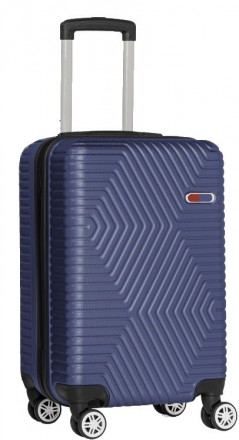 Малый пластиковый чемодан на колесах 45L GD Polo синий 60k001 small navy
Описани. . фото 2