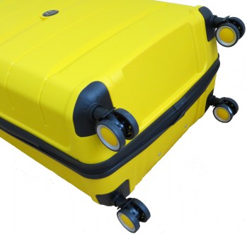 Малый чемодан из полипропилена, ручная кладь 40L My Polo желтый 70c05 small yell. . фото 9