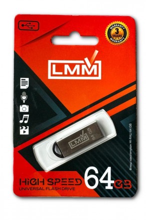 Флешка USB 64GB LMM Fit железный корпус. Одесса. фото 1 Флешка USB 64GB LMM Fit железный корпус. Одесса. фото 1