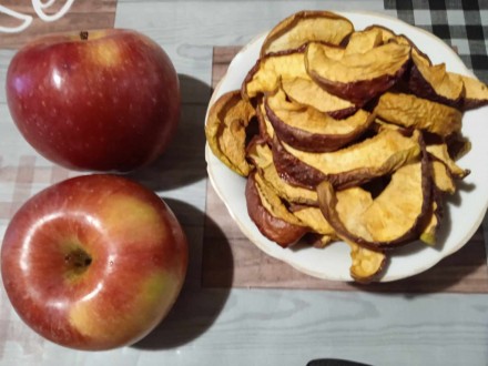 Яблучна сушка урожаю 2023 року, чіпси з яблук різних сортів (кожен сорт окремо)
. . фото 3