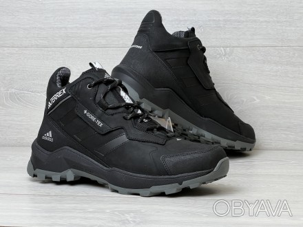 Спортивні шкіряні черевики, кросівки зимові термо Adidas Terrex Gore-Tex
Зимові . . фото 1