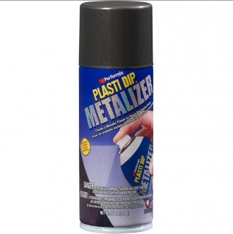 Жидкая резина для авто Plasti Dip Spray Metalizer 311 г графитовый добавляет мер. . фото 2