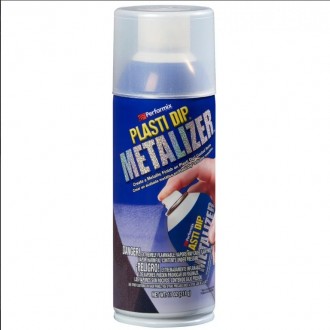 Жидкая резина для авто Plasti Dip Spray Metalizer 311 г графитовый добавляет мер. . фото 4