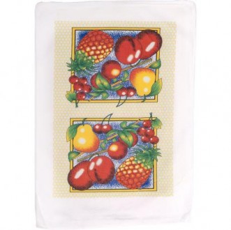 Рушник для кухні щільне плетіння нитки з яскравим малюнком. Розмір 40х60см. . фото 7
