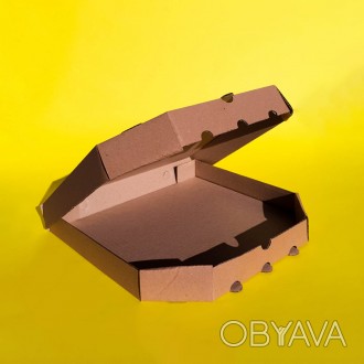 Упаковка для пиццы сделана из качественного плотного картона, который позволяет . . фото 1
