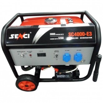 Бензиновий генератор SENCI SC4000-E3 — це надійний і потужний енергетичний прист. . фото 2