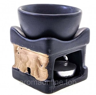 Аромалампа "Куб со слонами" черно-белая
Размеры: 8х6,5х6,5 см
Использование аром. . фото 3