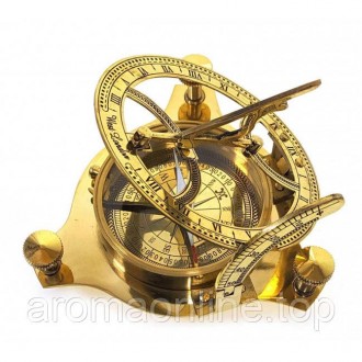 Солнечные часы с компасом бронзовые (12х12х4 см)
Прекрасный подарок для интерьер. . фото 5