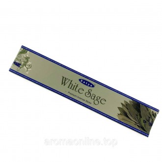 Пыльцовые благовония White Sage premium incence sticks (Белый Шалфей)
производит. . фото 2