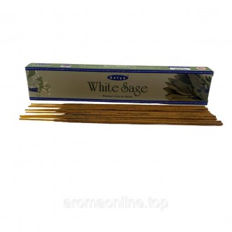 Пыльцовые благовония White Sage premium incence sticks (Белый Шалфей)
производит. . фото 3