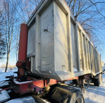 Напівпричіп самоскид Fruehauf DJD TA3 зерновоз 50м3 Свіжий
Рік випуску 1994
Fr. . фото 13