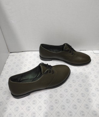 Жіночі туфлі з натуральної шкіри, на шнурках, розмірна сітка з 36-40. . фото 2