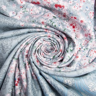 Качественная хлопчатобумажная ткань для пошива постельного белья. Мягкая, приятн. . фото 2