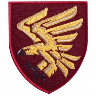Шеврон 95 бригады - это выдающийся военный символ. Патч олицетворяет намерение с. . фото 2