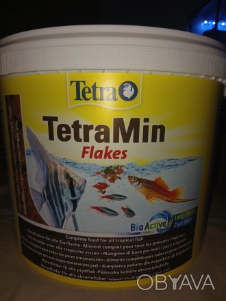 Корм Tetra Min Flakes(пластівці), акваріумні рибки