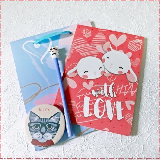 Подарунковий набір для дівчат Kitty Note арт.MF0803-4
Лаконічний та яскравий под. . фото 2