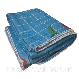 Электропростынь Electric blanket 5714 150х160 см, голубая с вишнями 
Электропрос. . фото 6